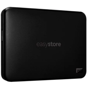 WD - Easystore 1TB External USB 3.0 Portable Hard Drive - Black