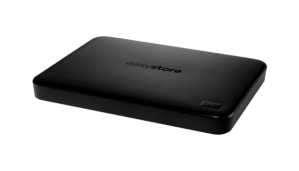 WD - Easystore 1TB External USB 3.0 Portable Hard Drive - Black - Image 2